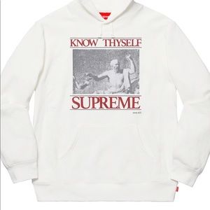 Supreme “Know Thyself” hoodie